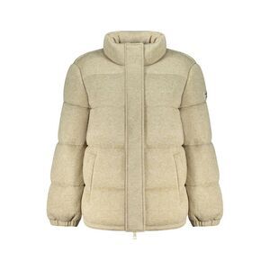 Guess Jeans Beige Polyester Women's Women's Jacket